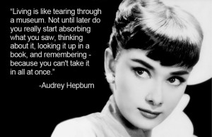 audrey hepburn quotes elegance