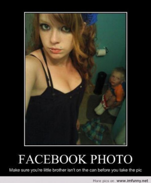 ... Funny Pictures // Tags: Girl meme - Facebook selfie fail // May, 2013