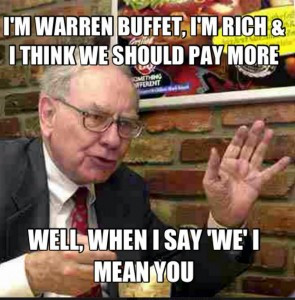 Warren Buffet's Tax Joke Is On Us