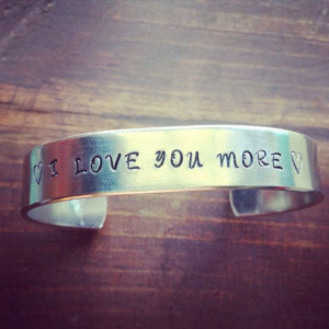 ... Heavy Weight Bracelet Cuff with Your Quote (1 line) on Etsy, $12.00