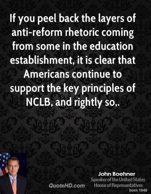 If you peel back the layers of anti-reform rhetoric coming from some ...