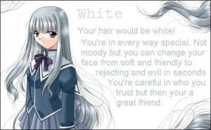 Anime Girls White/silver Hair