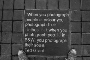 black and white inspirational quote true