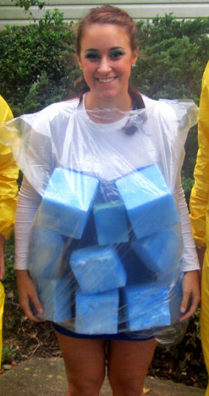 my halloween 2012 costume: breaking bad and blue crystal meth