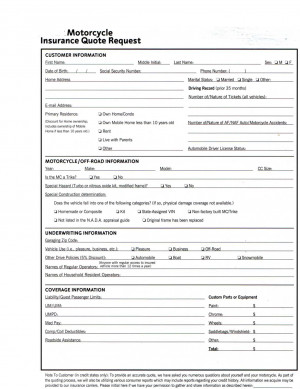 Motorcycle Insurance Quote Request motorcycle by liwenting