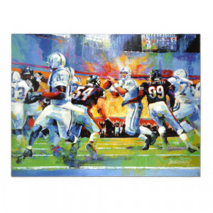 NFL - Peyton Manning Indianapolis Colts - Victory In Miami - 30x40 ...