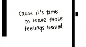 You shouldn't miss people who don't miss you, right?