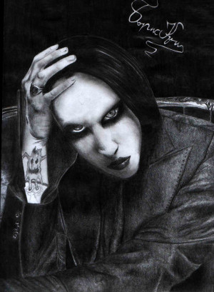 Marilyn Manson Quotes On Society Marilyn manson by dark4light