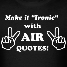Design ~ Air Quotes Tee