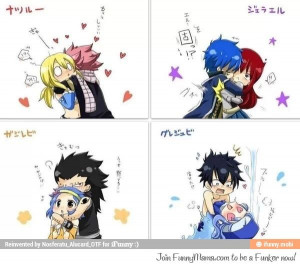 Fairy Tail Couples Nalu, Jerza, GaLe ♥ Gruvia
