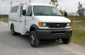 Armored Ford E-450 Transport Bus
