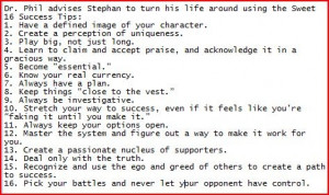 Sweet 16 from Life Code: The New Rules for Winning in the Real World ...