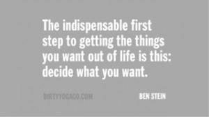 Ben Stein, Dirty Yoga Quote Collection 282. For more: www.DirtyYogaCo ...