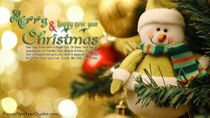 ... Merry Christmas and Happy New Year Quotes and Greetings Images 2015