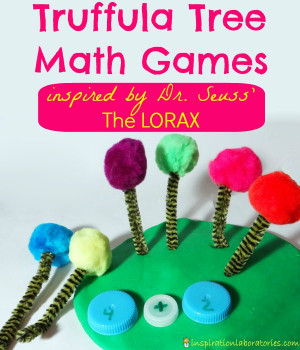 Truffula Tree Math Games Inspired by Dr. Seuss’ The Lorax