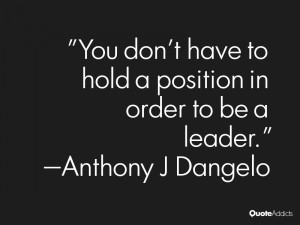 ... don't have to hold a position in order to be a leader.. #Wallpaper 1