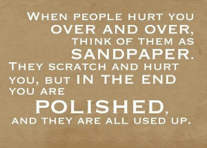 We should think of hardships as trials. We are not given these trials ...