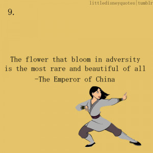 Quotes From the Movie Mulan http://littledisneyquotes.tumblr.com/