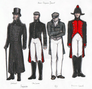 Inspector Javert Costumes...