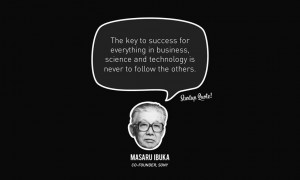 The key to success for everything in business, science and technology ...