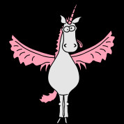 crazy flying unicorn horse unicorn fantasy crazy funny pegasus wings ...