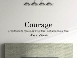 Mark Twain Motivational Business Quote Wall Decal 