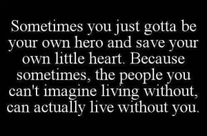Be your own hero