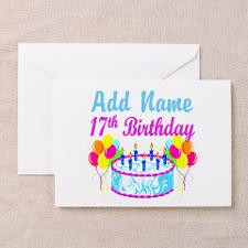 HAPPY 17TH BIRTHDAY Greeting Cards (Pk of 10) for