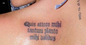 Latin for Tattoos - Latin For You