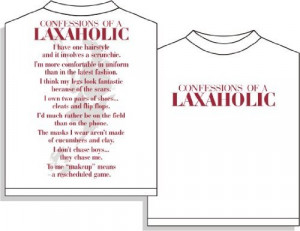 Laxaholic Lacrosse Short Sleeve T-Shirt
