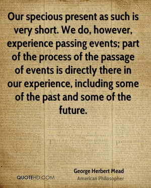 George Herbert Mead Quotes