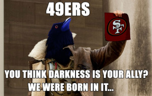 Bane Raven Meme Super Bowl XLVII 2013 by nine-tailedgodzilla