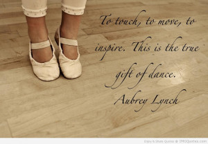 Ballet Quotes By Famous Dancers Famous dance quotes