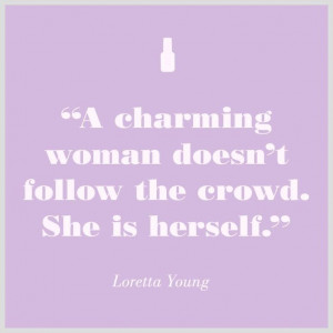 Loretta Young quote