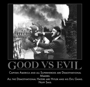 Good Vs Evil by MexPirateRed