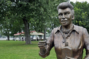 ... Ball's Home Town Want 'Frightening' Statue Of Late TV Icon Replaced