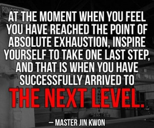 Step to the NEXT LEVEL.