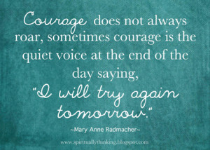 Inspirational Quotes about Courage
