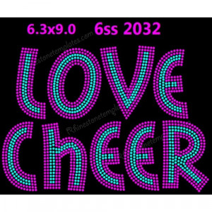 Product Code: Love Cheer Funky CS eps svg