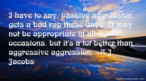 Quotes About Passive Aggressive