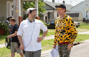Director Etan Cohen and Will Ferrell on the set of Get Hard . Patti ...