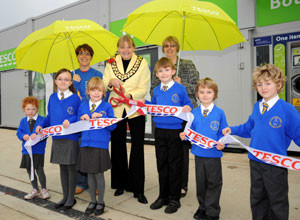 Youngsters from a Haverhill school were joined by the town mayor, Cllr ...