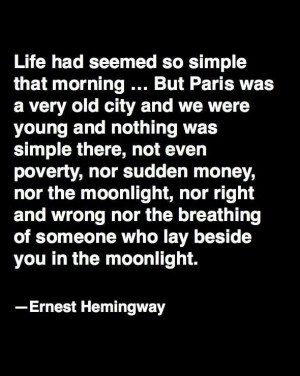 Hemingway - Paris