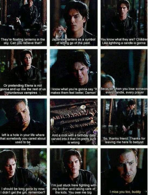 Damon and Alaric! Such a great scene!