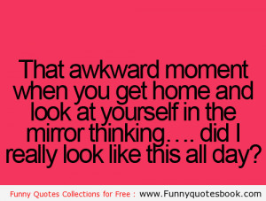 Back to home and see yourself in mirror