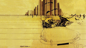 Fear and Loathing in Las Vegas Ralph Steadman illustration