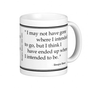 Douglas Adams Travel Quotes Coffee Mugs