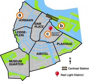 Amsterdam Districts Map | modern house plans
