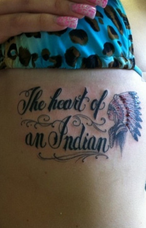 Native American pride :)
