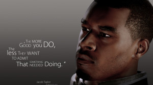 Mass Effect quote Wallpaper